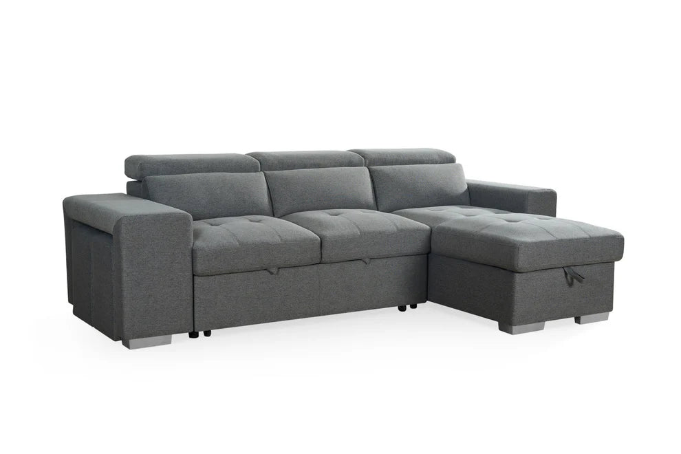 Artemis - 3 seater - Universal Sofabed Grey
