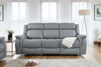 Linden Electric Recliner Sofa Grey 3+2 Set