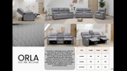 Orla Electric Recliner Sofa Grey Armchair