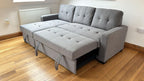 Alder corner sofa-bed 3 seater