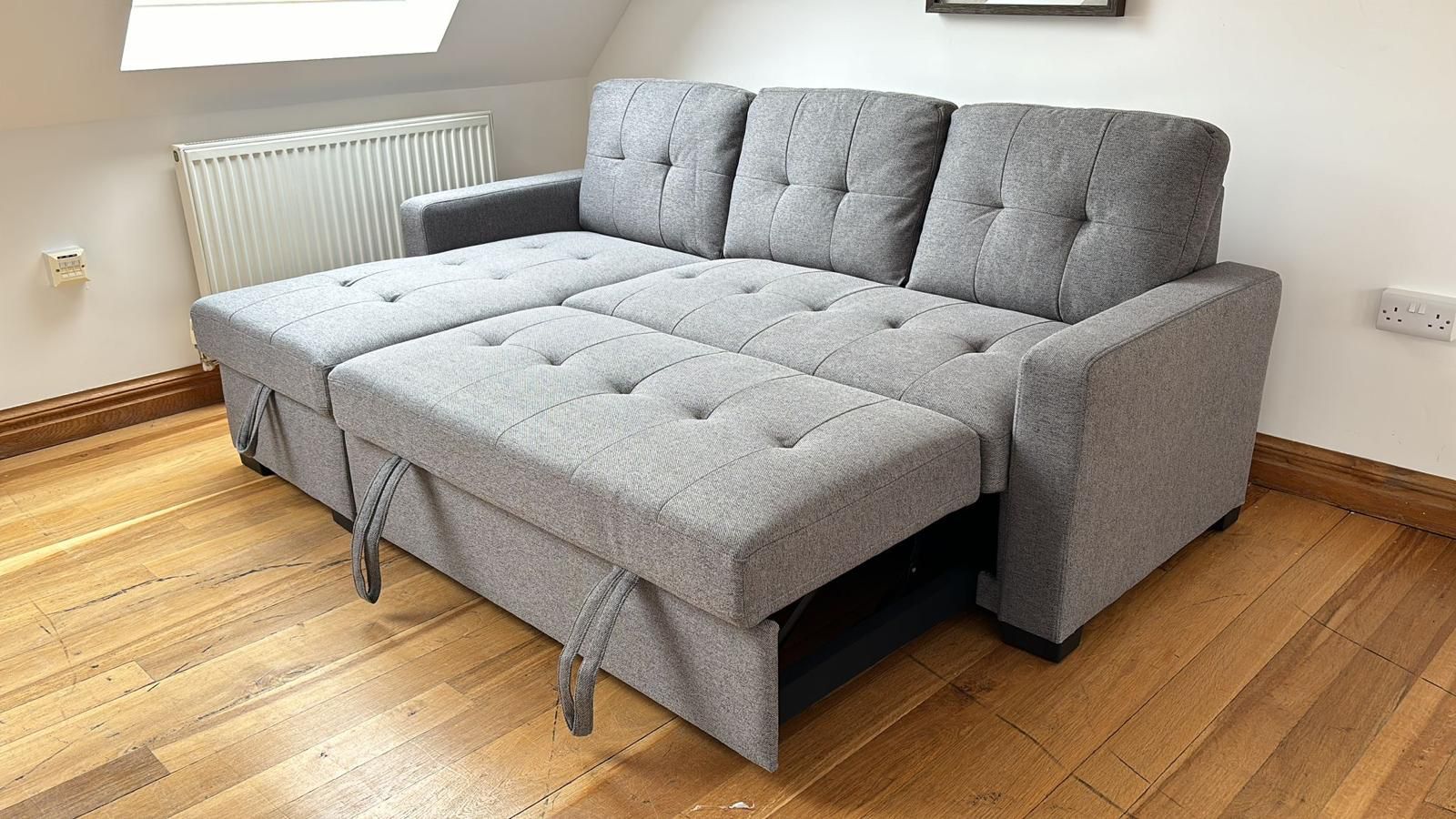Alder corner sofa-bed 3 seater